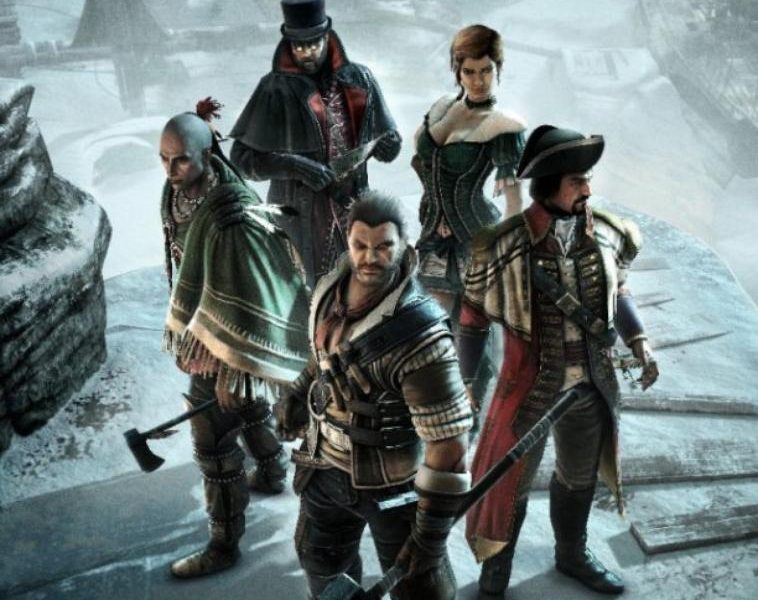 Les personnages divers et variés du jeu multiplayer Assassin’s Creed 3